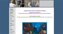 Desktop Screenshot of fontaineart.com